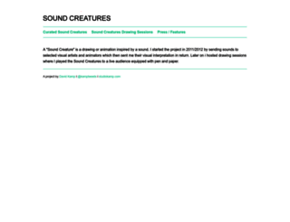 sound-creatures.com screenshot