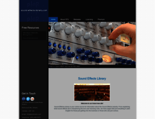 sound-effects-library.com screenshot