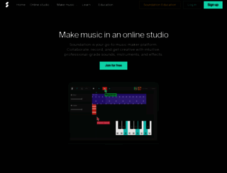 soundation.com screenshot