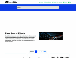 soundbible.com screenshot