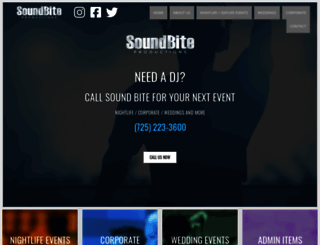 soundbiteproductions.com screenshot