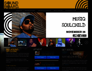 soundboarddetroit.com screenshot