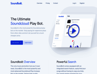 soundbolt.me screenshot