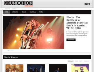 soundcheckmagazine.com screenshot