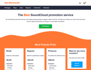 soundcloudhq.com screenshot