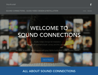 soundconnectionsnj.com screenshot
