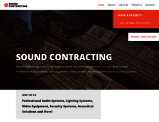 soundcontracting.net screenshot