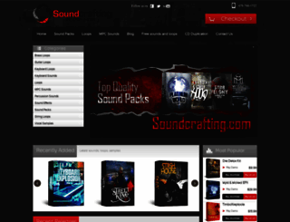 soundcrafting.com screenshot