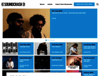 soundcrashmusic.com screenshot