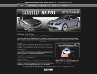 sounddepotmo.com screenshot