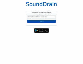 sounddrain.org screenshot