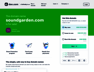 soundgarden.com screenshot