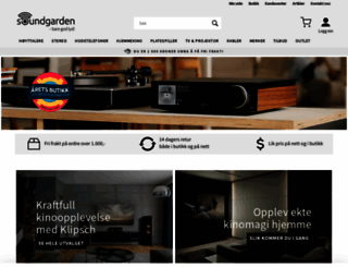 soundgarden.no screenshot