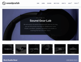 soundgearlab.com screenshot