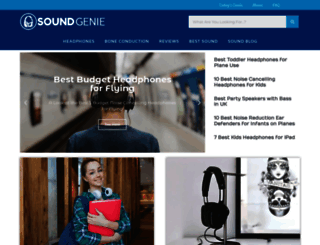 soundgenie.co.uk screenshot