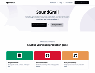 soundgrail.com screenshot