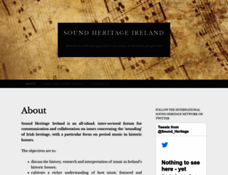soundheritageireland.wordpress.com screenshot