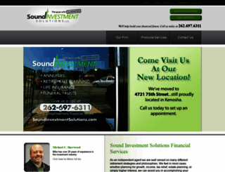 soundinvestmentsolutions.com screenshot