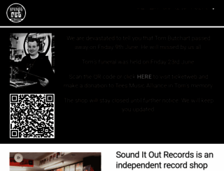 sounditoutrecords.co.uk screenshot