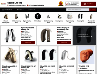 soundlife.co.in screenshot