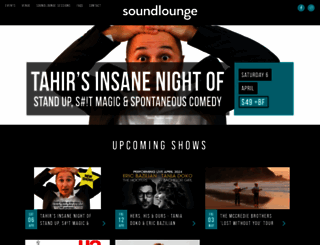 soundlounge.com.au screenshot