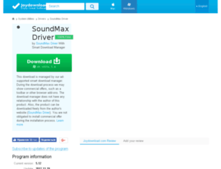 soundmax.joydownload.com screenshot