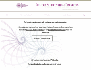 soundmeditationsf.com screenshot