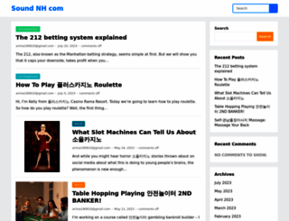 soundnh.com screenshot