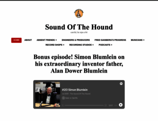 soundofthehound.wordpress.com screenshot