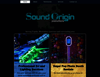 soundoriginproductions.com screenshot