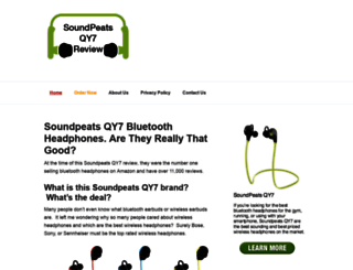 soundpeatsqy7review.com screenshot