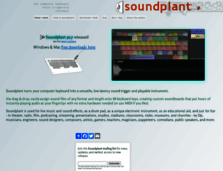 soundplant.org screenshot