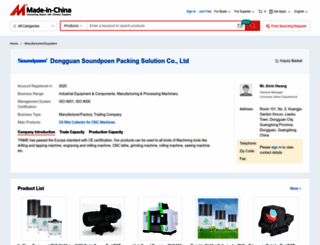 soundpoenpacking.en.made-in-china.com screenshot