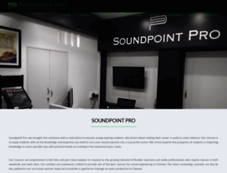 soundpointpro.com screenshot