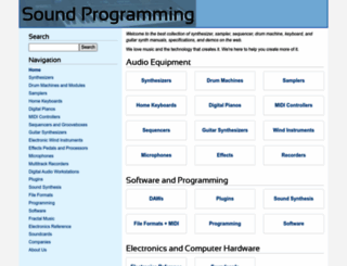 soundprogramming.net screenshot