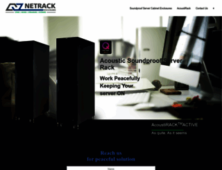 soundproofserverrack.com screenshot