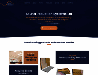 soundreduction.co.uk screenshot