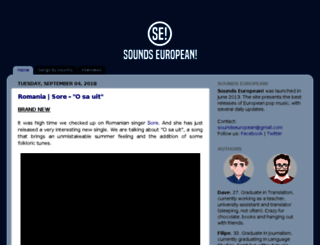 soundseuropean.com screenshot