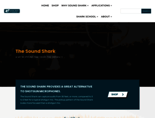 soundsharkaudio.com screenshot