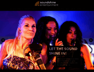 soundshine-entertainment.de screenshot