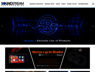 soundstream.com screenshot