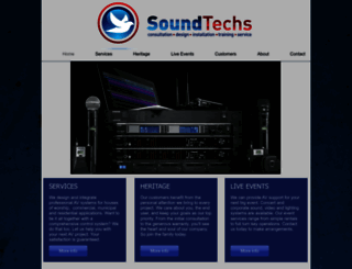 soundtechs.com screenshot