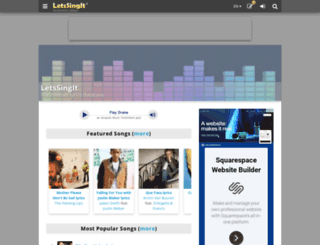 soundtracks.letssingit.com screenshot