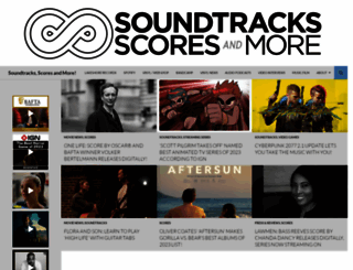 soundtracksscoresandmore.com screenshot