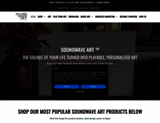 soundwaveart.com screenshot