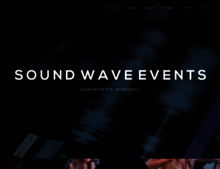 soundwaveevents.com screenshot