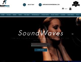 soundwavesrecordingstudio.com screenshot