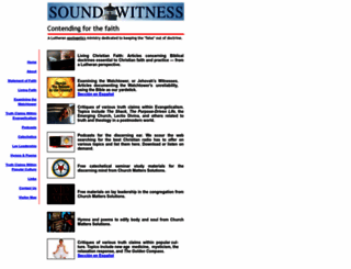 soundwitness.org screenshot