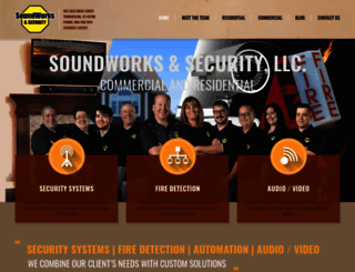 soundworksandsecurity.com screenshot