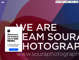 souraphotography.wetransfer.com screenshot